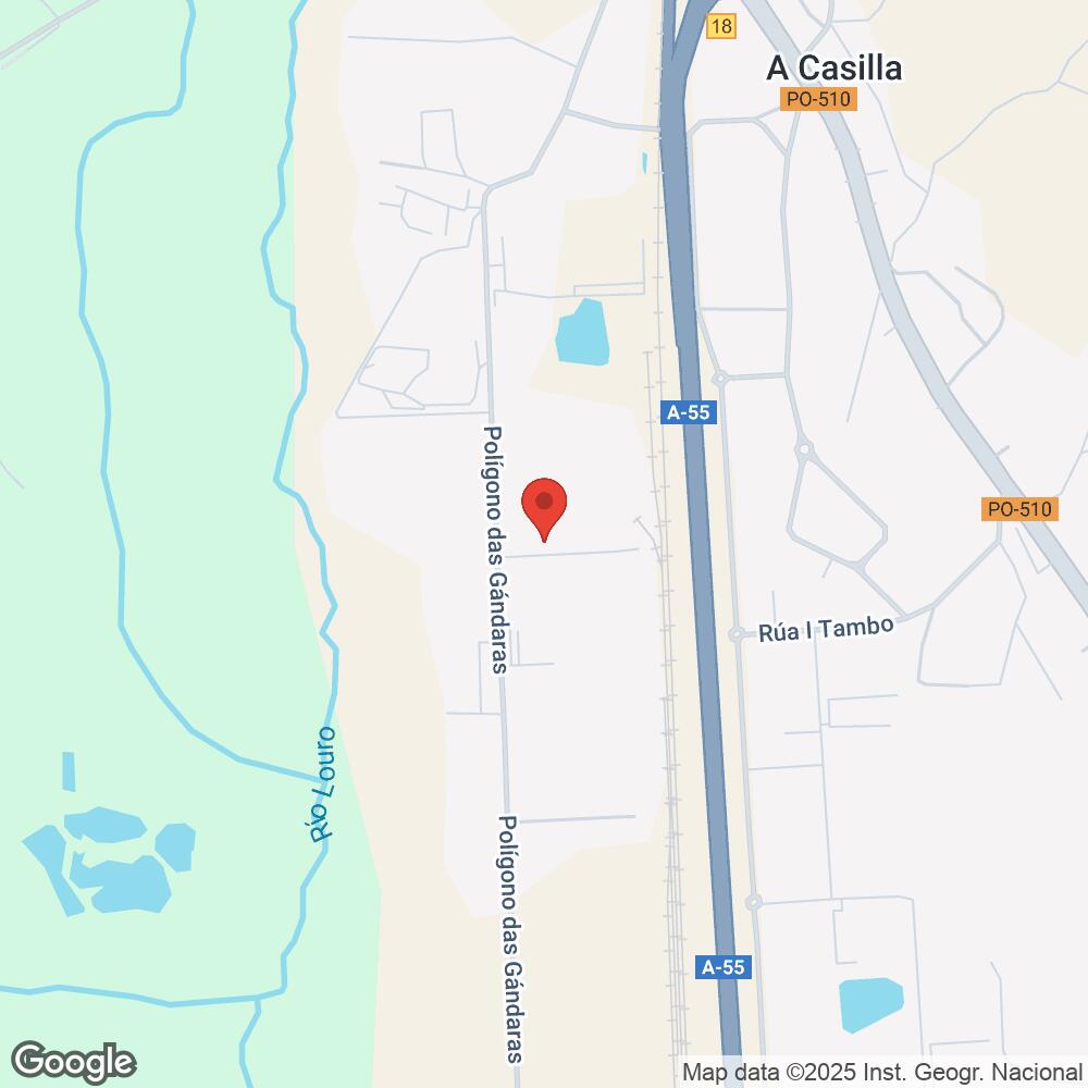 Polígono industrial As Gándaras, O Porriño, Pontevedra (instalación principal).