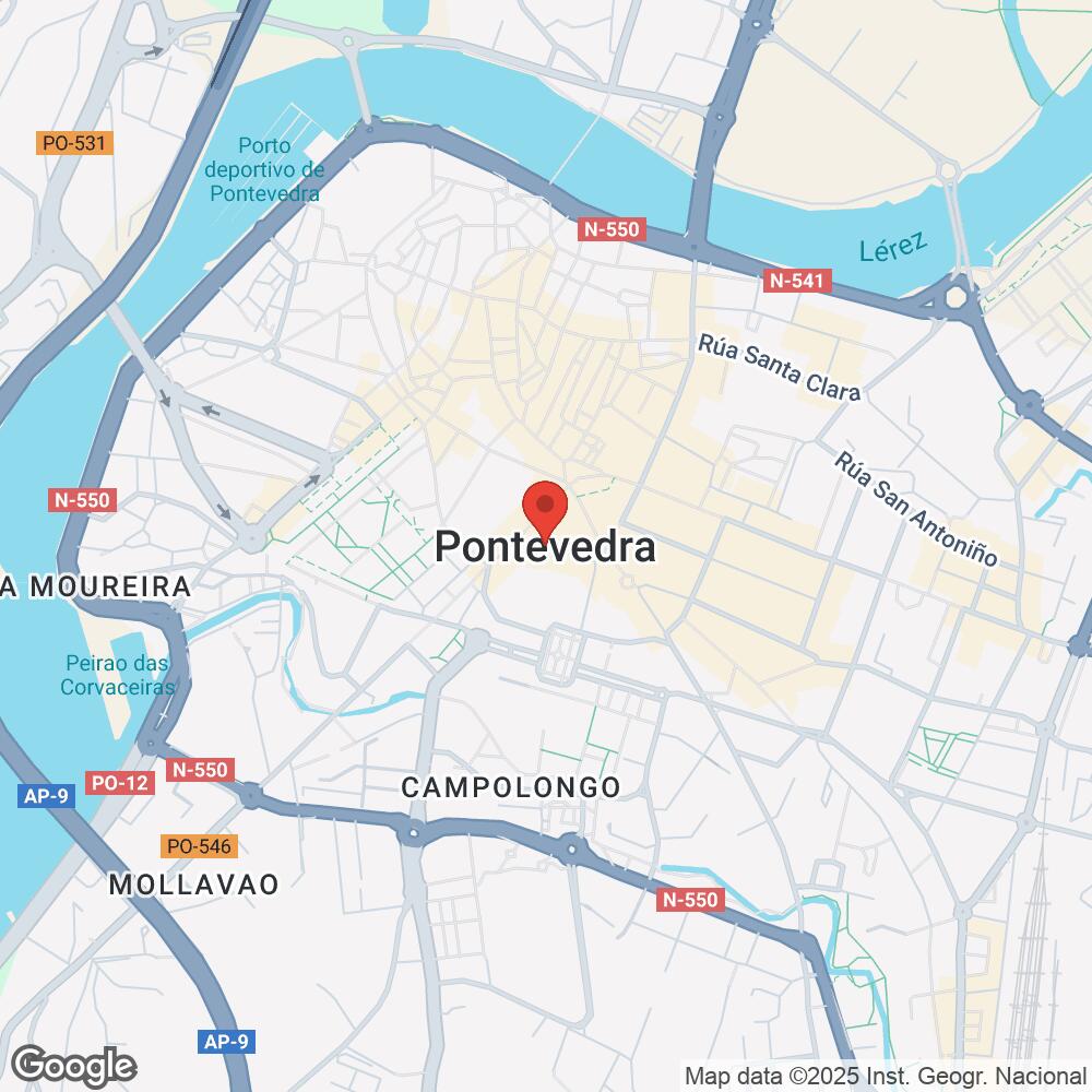 Campus de Pontevedra (y otros edificios del campus de Vigo) — Facultades de Ciencias de la Educación y del Deporte y Ciencias Sociales y de la Comunicación, Campus da Xunqueira, Pontevedra.